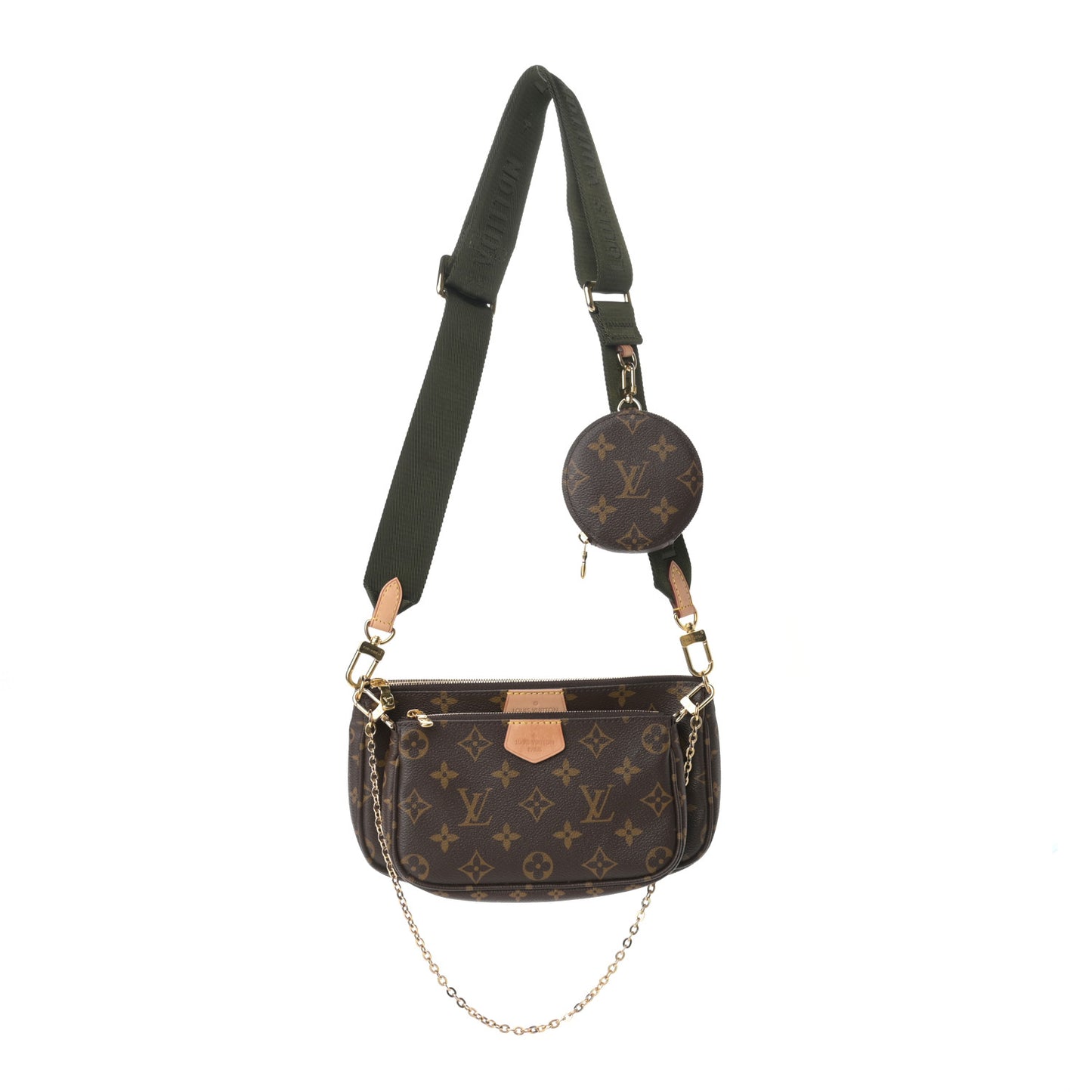 Monogram Multi Pochette Accessories Kaki