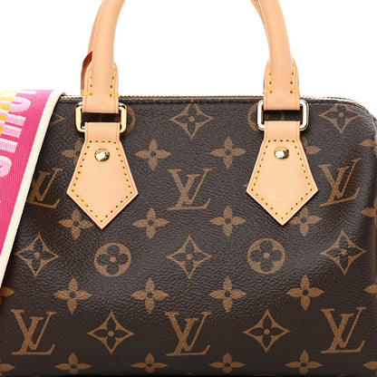 Louis Vuitton Monogram Speedy Bandouliere 20 Fuchsia 8 of 12