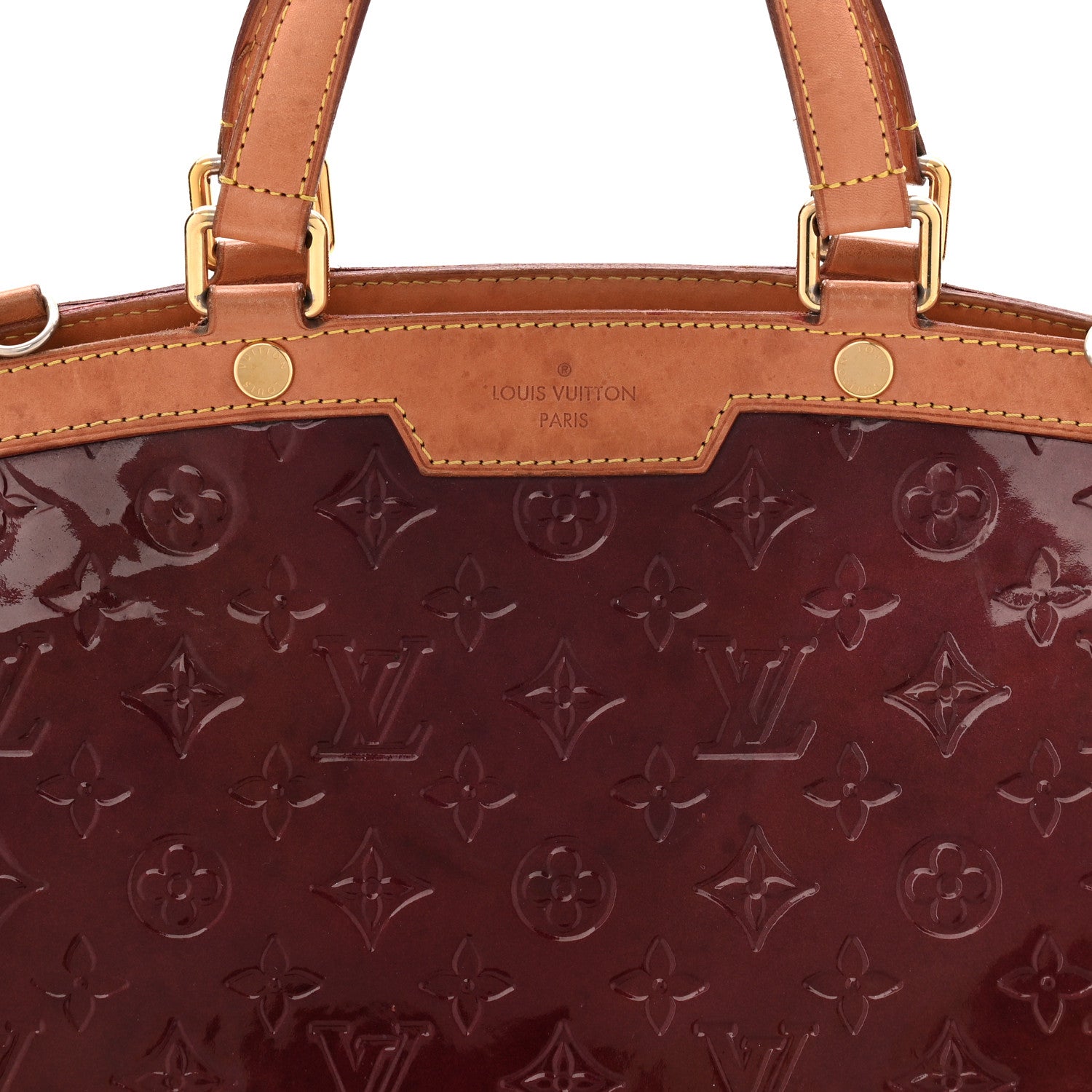 Louis Vuitton Vernis Brea GM Rouge Fauviste 8 of 10