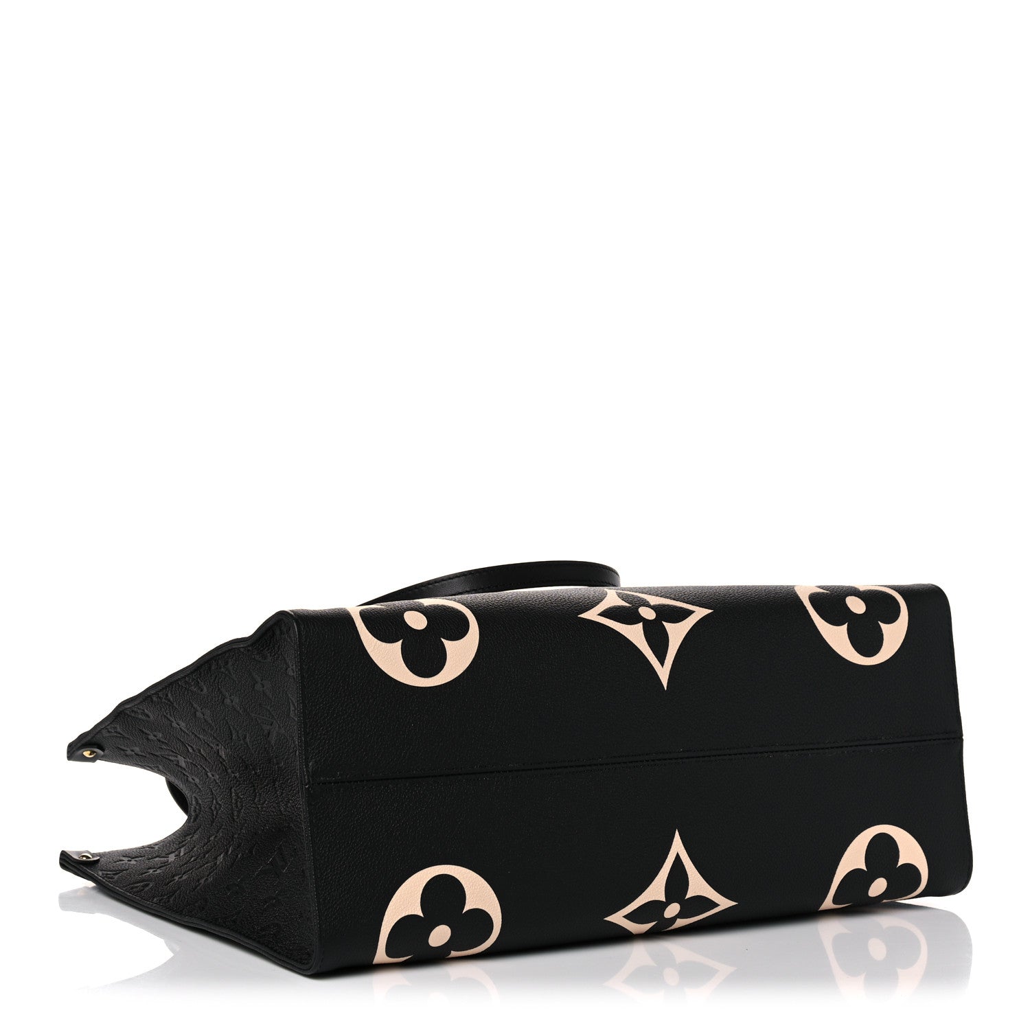 Louis Vuitton Empreinte Monogram Giant Crafty Onthego GM Black Creme 4 of 9