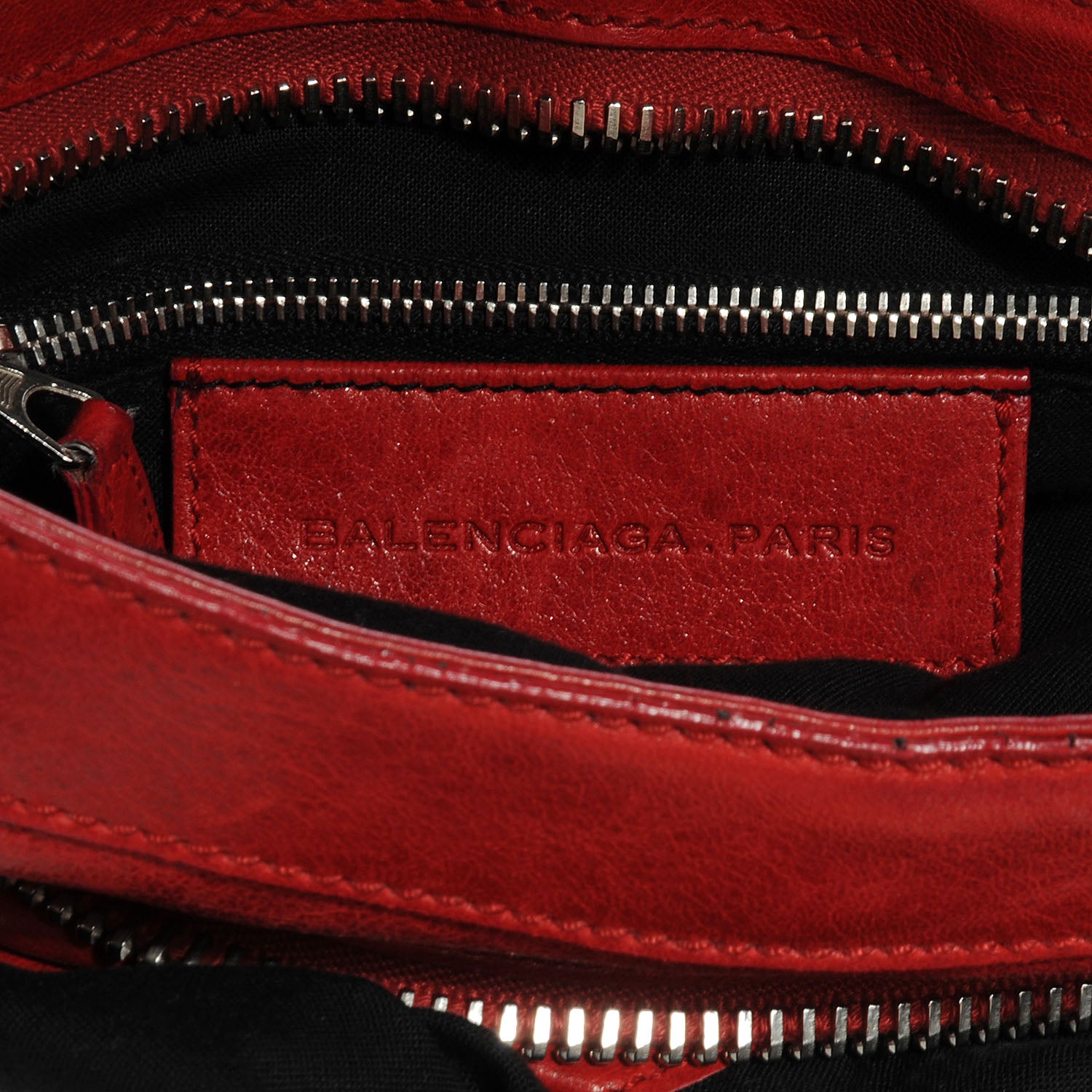 Balenciaga Chevre Giant 21 City True Red 6 of 7