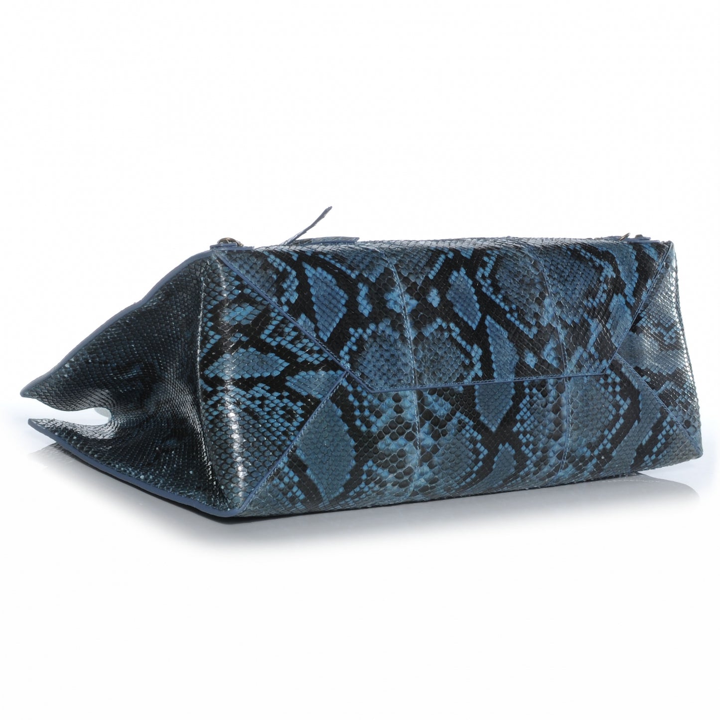 Python Papier A4 Tote Bleu