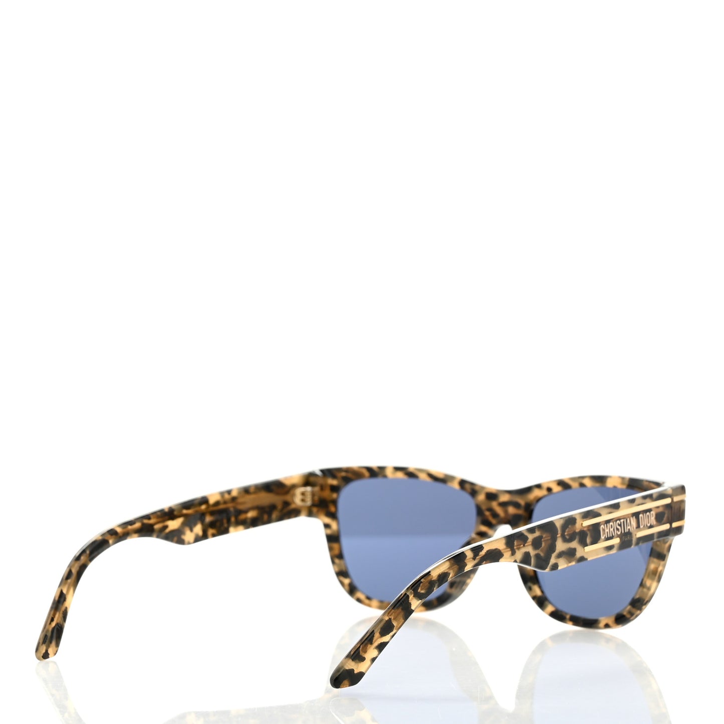 Diorsignature S6U Square Sunglasses Tortoise Grey