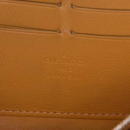 Louis Vuitton Monogram Denim Zippy Wallet Blue 6 of 14