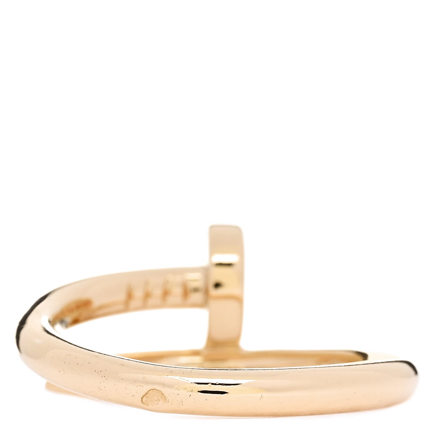Cartier 18K Yellow Gold Juste Un Clou Ring 57 8 3 of 4