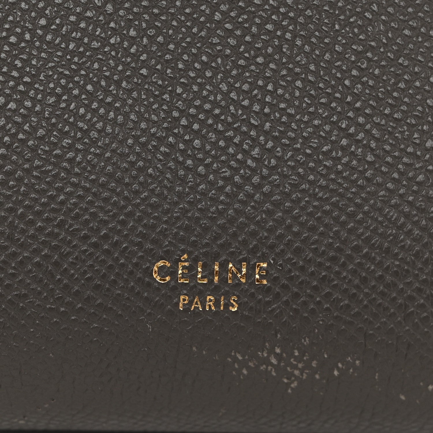 Celine Grained Calfskin Mini Belt Bag Grey 6 of 11