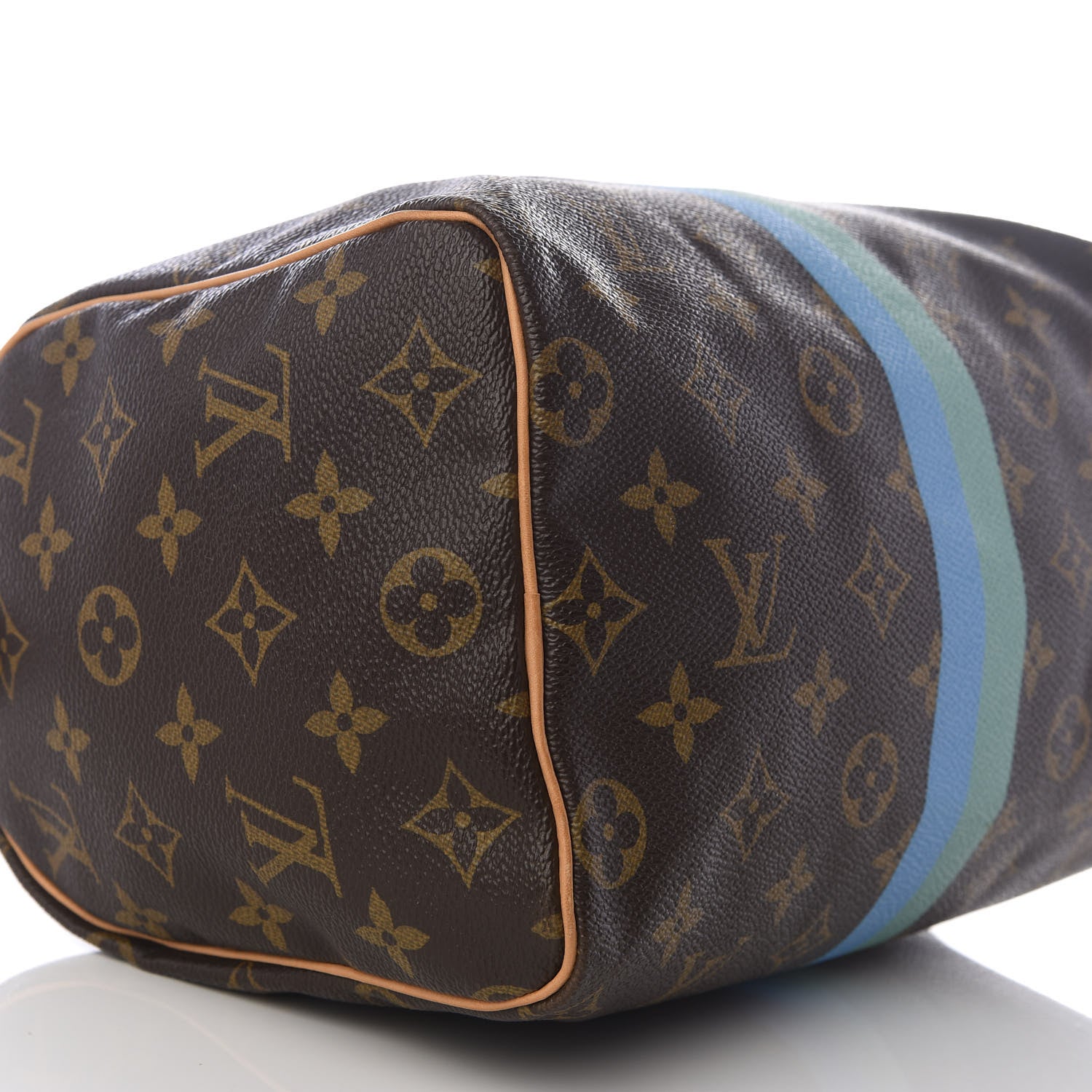 Louis Vuitton Monogram My LV Heritage Speedy 25 Vert Clair Blue 5 of 8