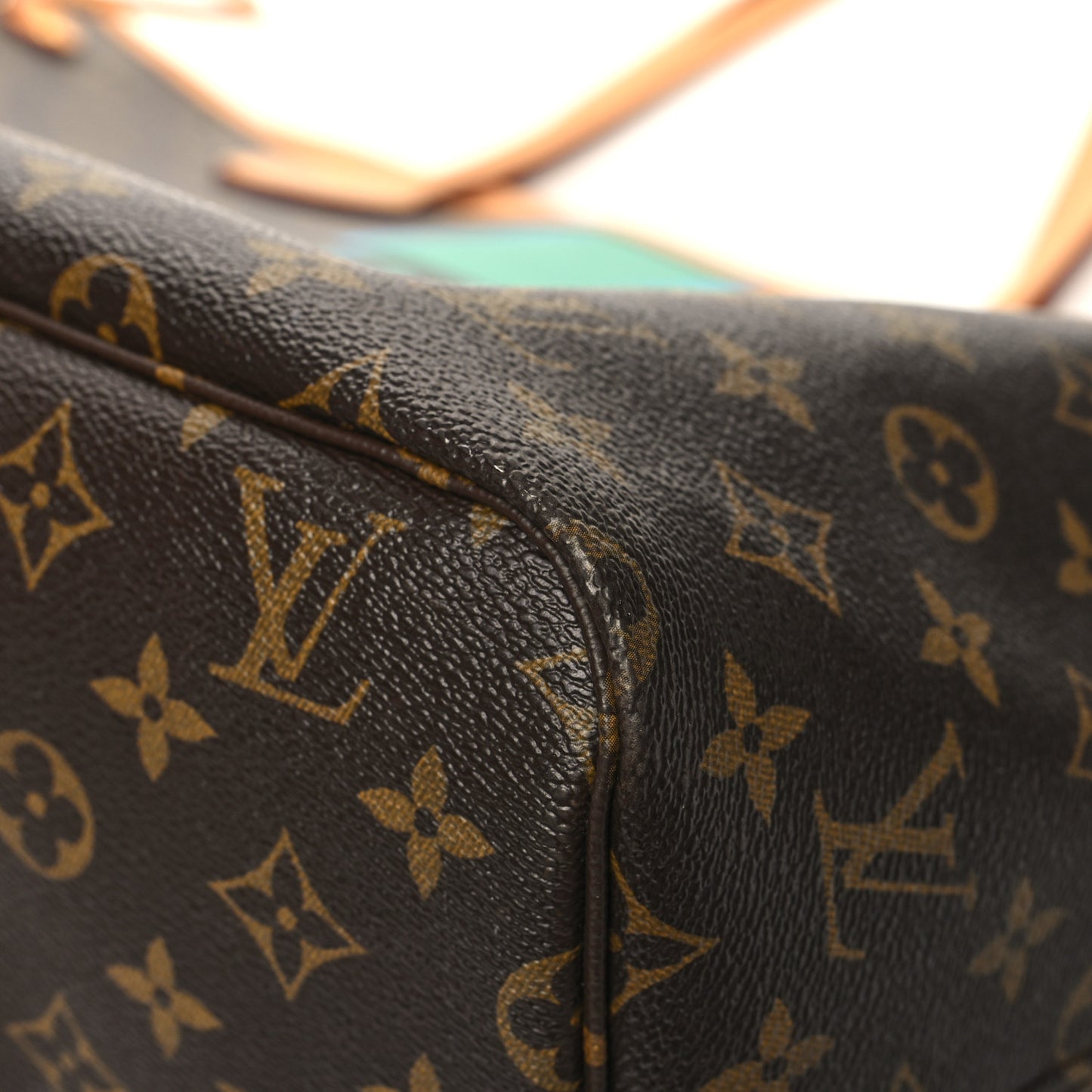 Monogram My LV Heritage Neverfull MM Blue Green
