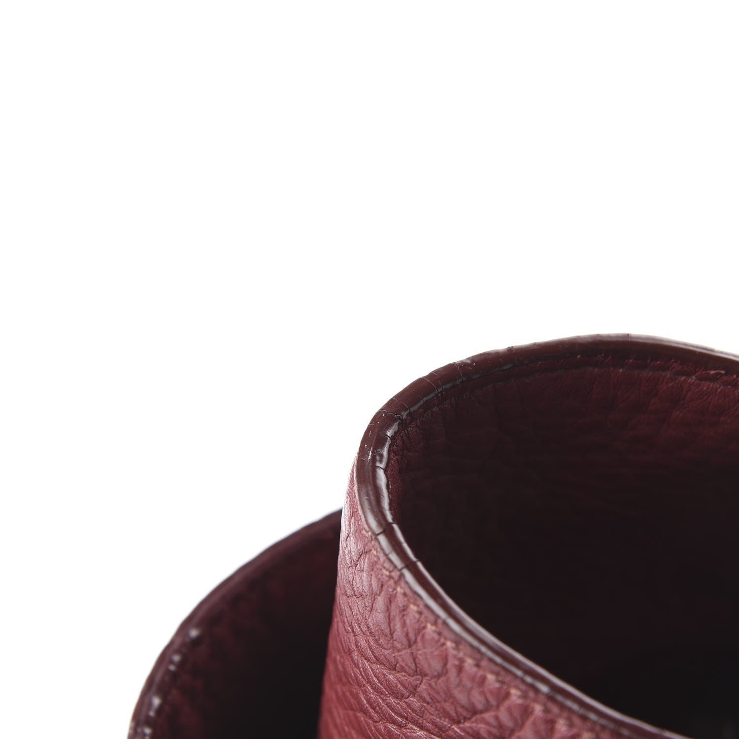 Prada Vitello Daino Side Pocket Tote Rubino 15 of 15