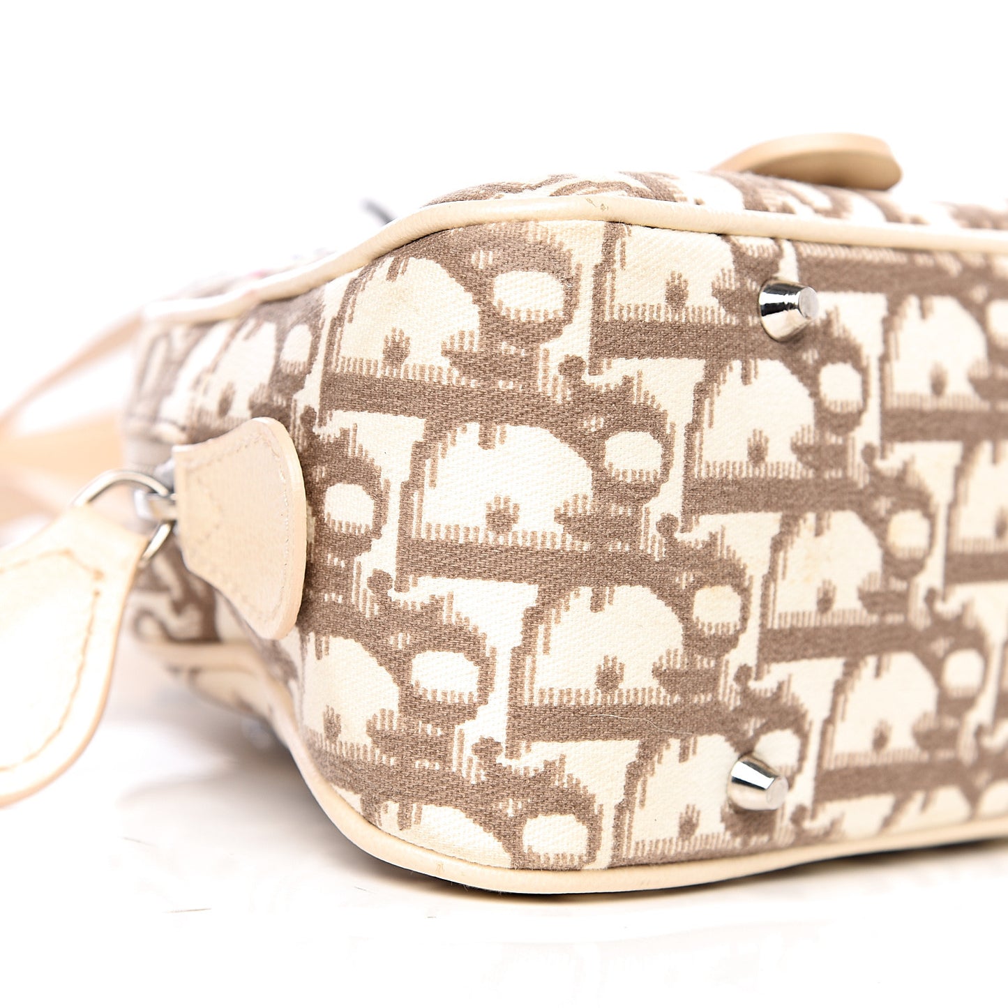 Monogram Vintage Flowers Small Bowler Beige