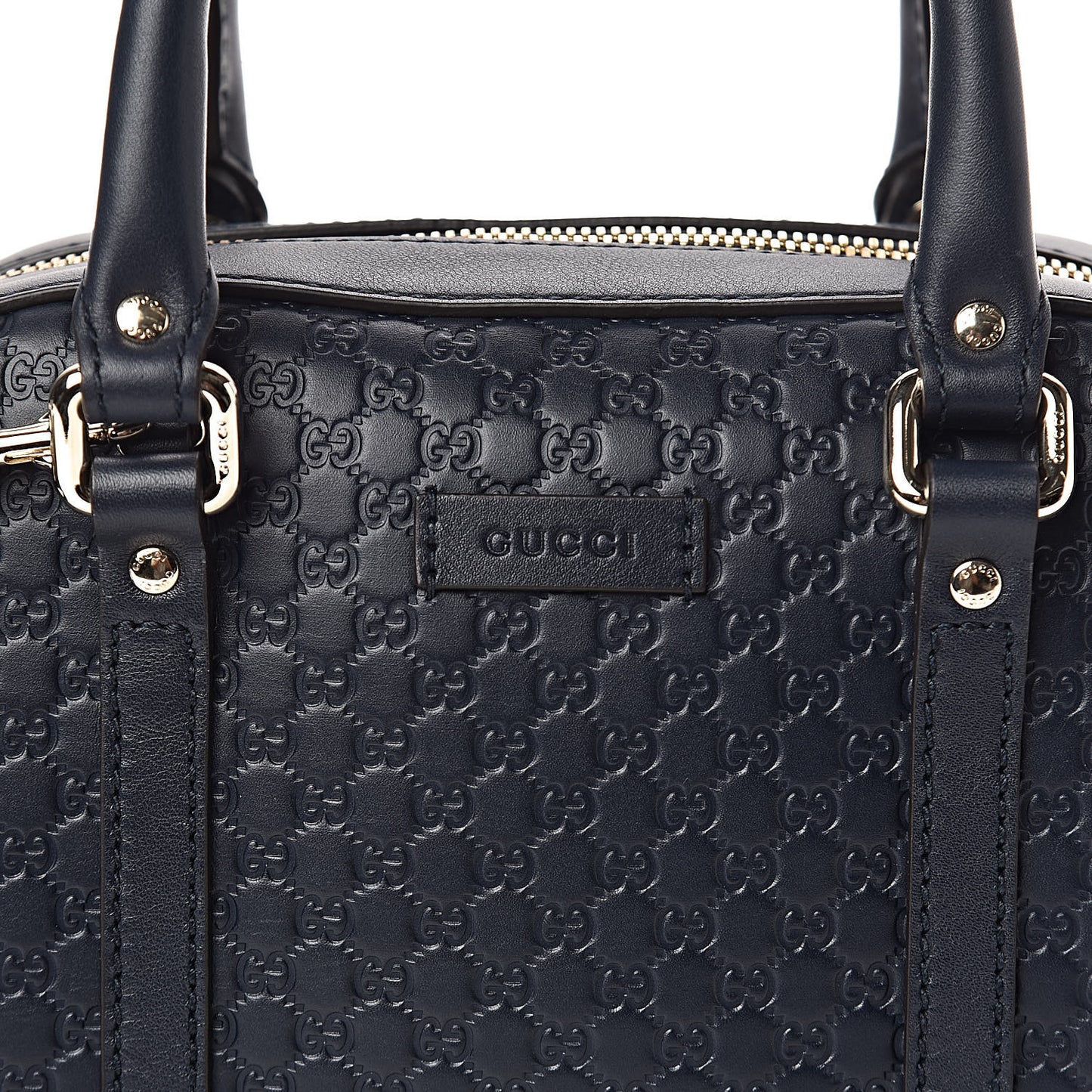 Soft Microguccissima Small Crossbody Bag Blue