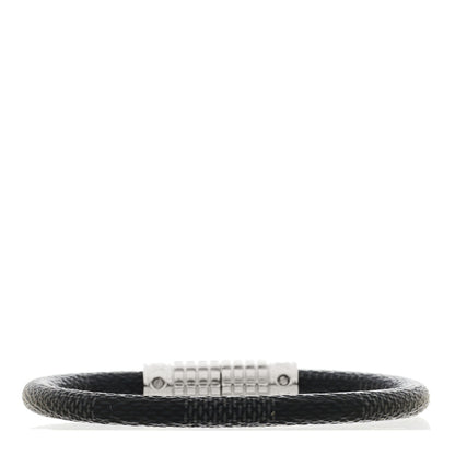 Louis Vuitton Damier Graphite Digit Bracelet 19 3 of 4