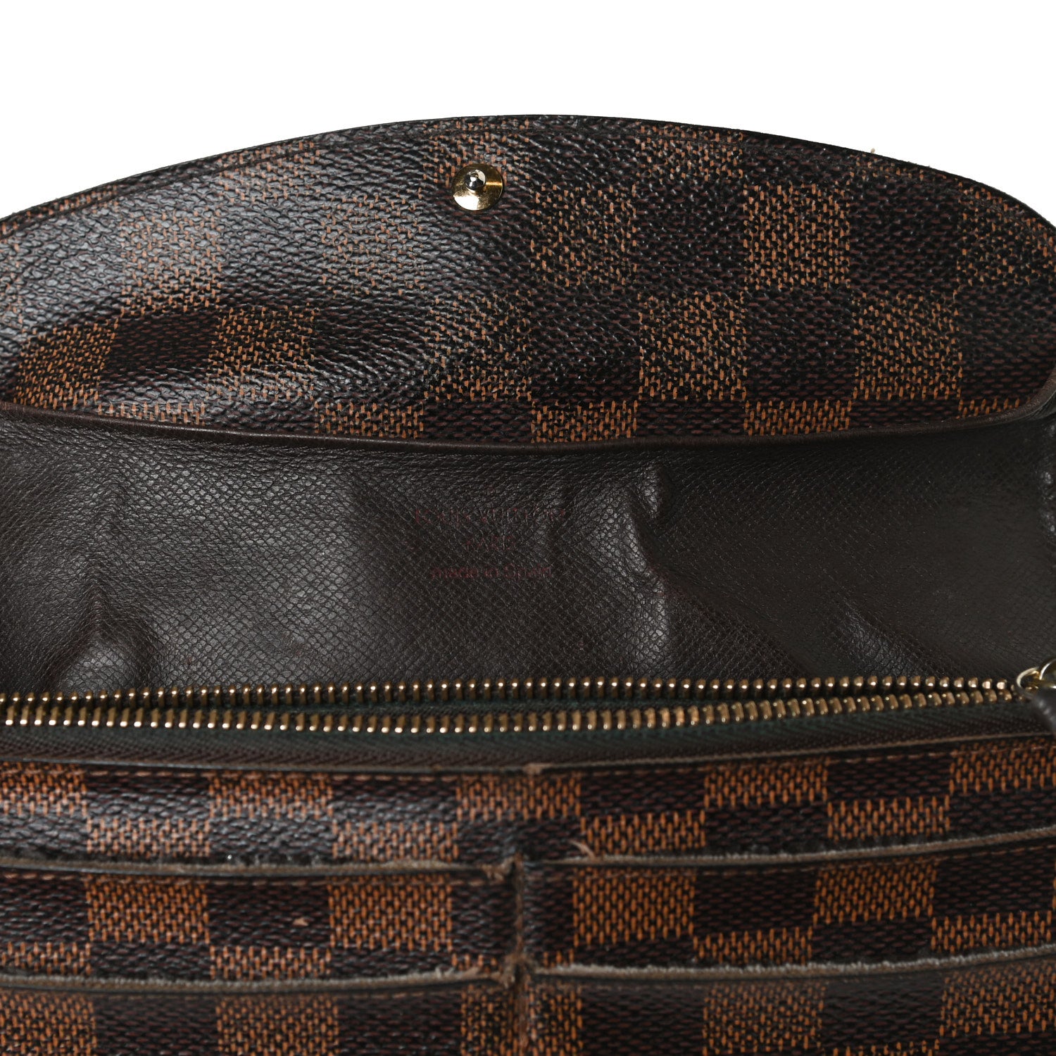 Louis Vuitton Damier Ebene Emilie Wallet 6 of 16