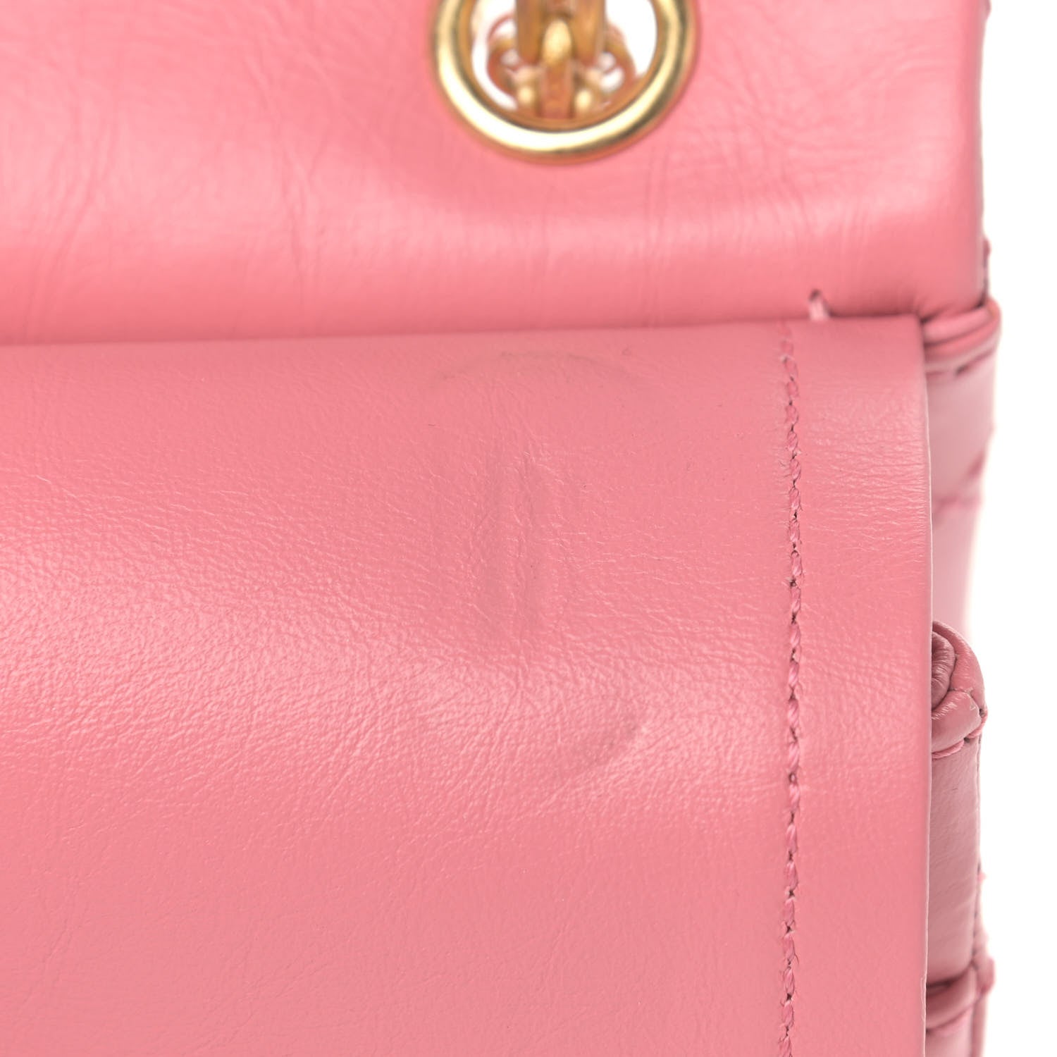 Chanel Aged Calfskin Quilted 2.55 Reissue 225 Flap Pink 11 of 13