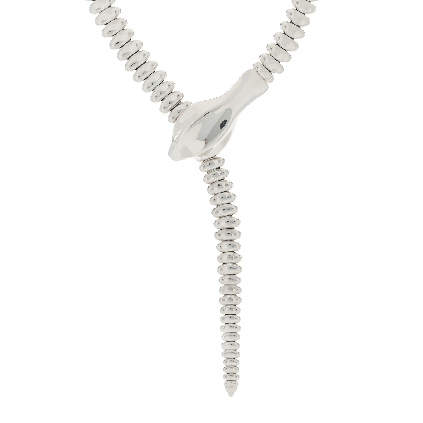 Sterling Silver Elsa Peretti Snake Necklace