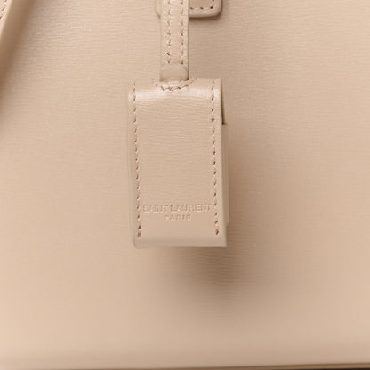 Saint Laurent Smooth Calfskin Nano Sac de Jour Dark Beige 8 of 11