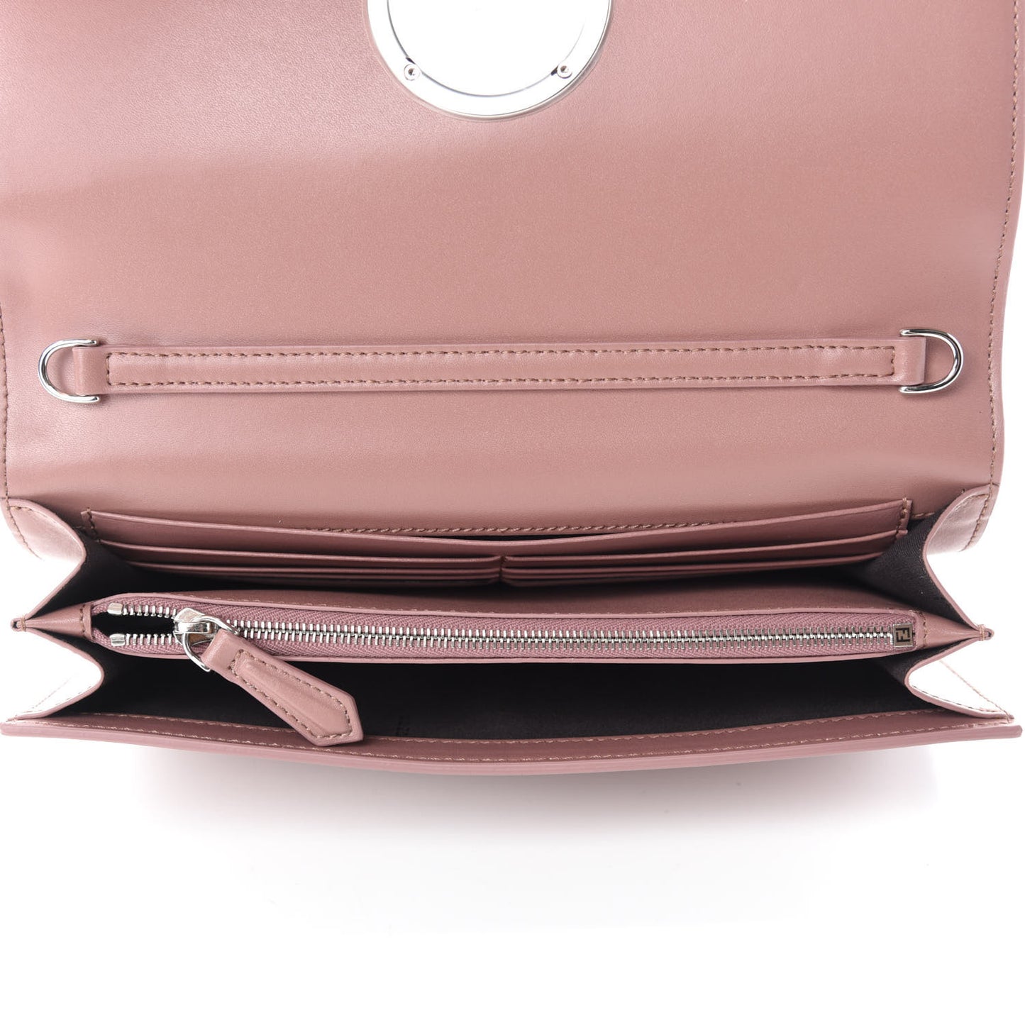 Vitello Liberty Lucido F is Fendi Wallet on Chain English Rose