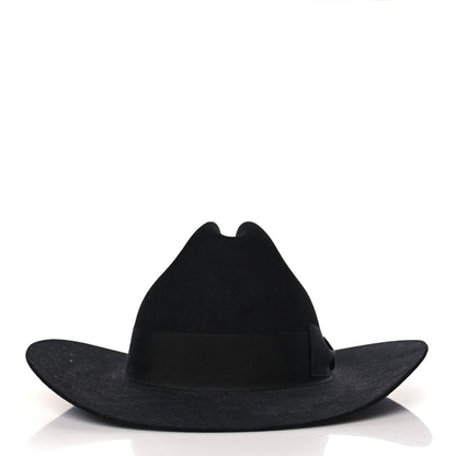 Gucci Felt Wide Brim Hat M Black 2 of 9