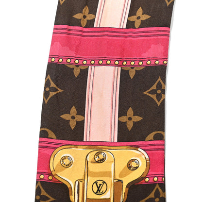 Louis Vuitton Silk Monogram Summer Trunks Bandeau Brown 5 of 10