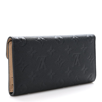 Louis Vuitton Empreinte Josephine Wallet Black 4 of 9