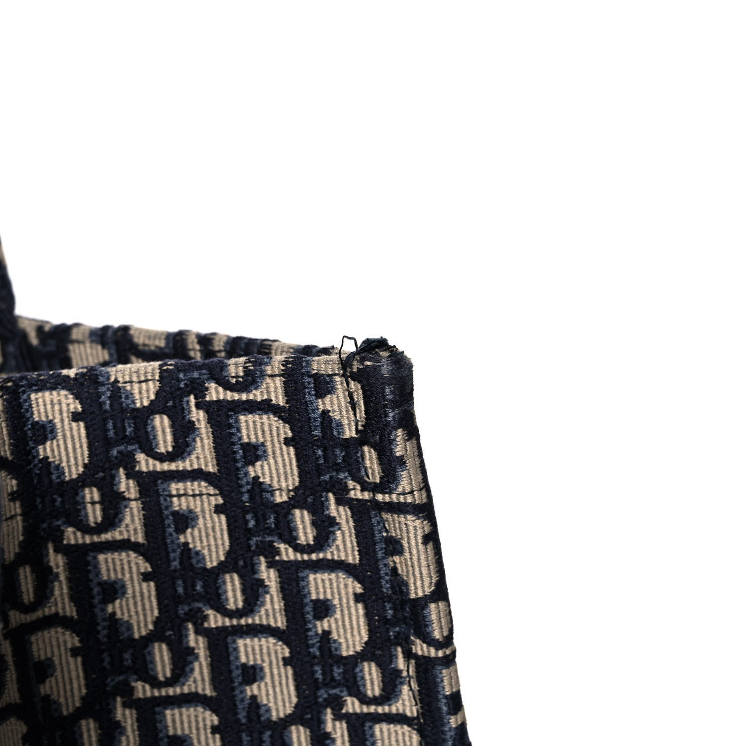 Christian Dior Oblique Book Tote Blue Multicolor 13 of 14
