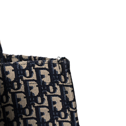 Christian Dior Oblique Book Tote Blue Multicolor 13 of 14
