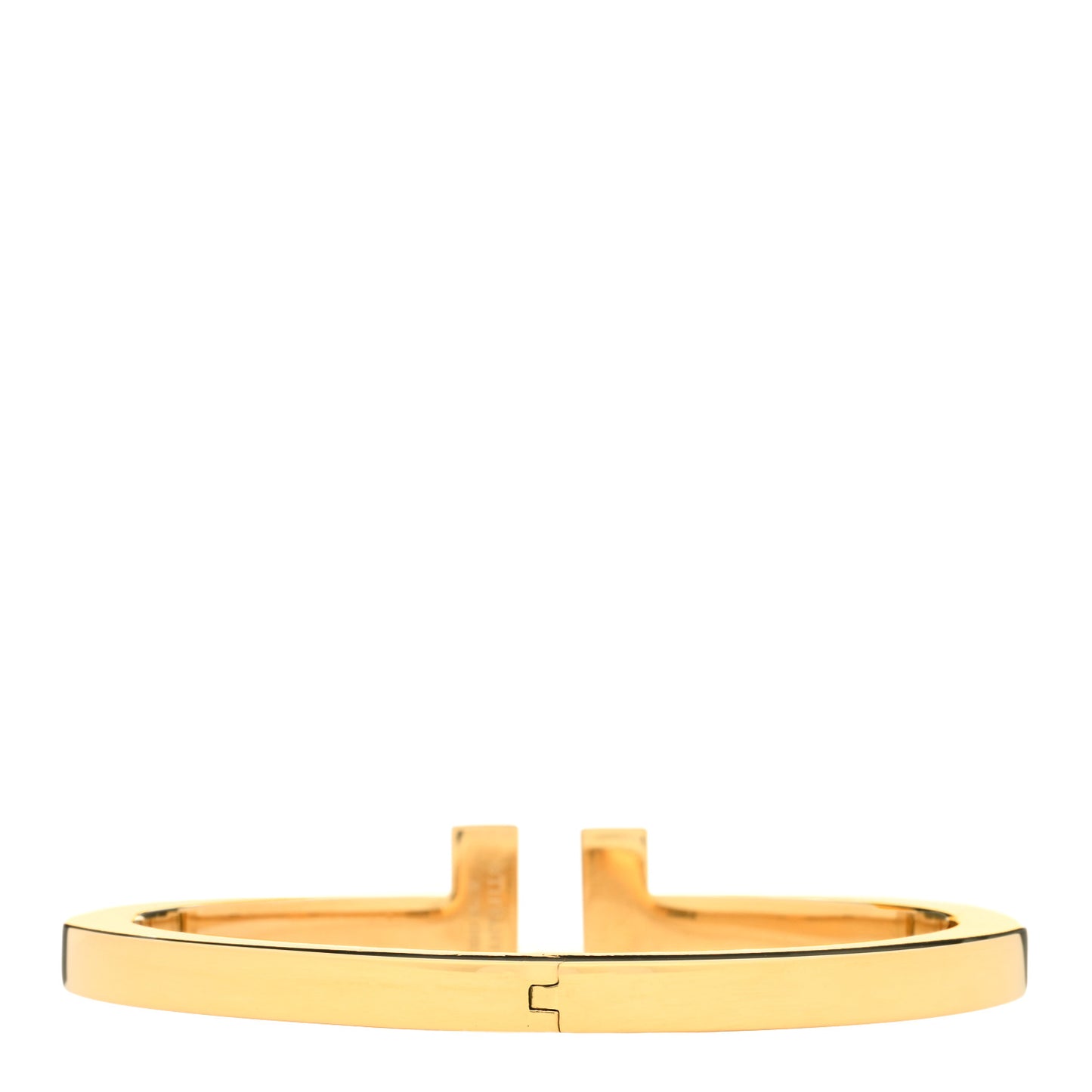 18K Yellow Gold T Square Bracelet
