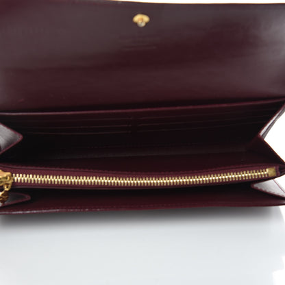 Louis Vuitton Vernis Sarah Wallet Rouge Fauviste 5 of 8