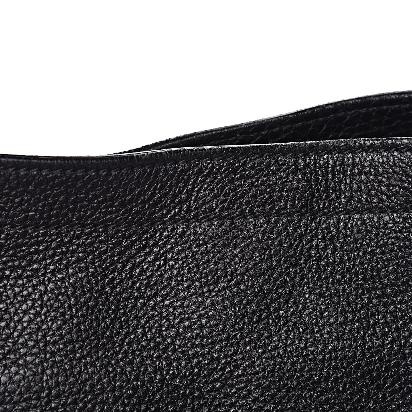 Vitello Daino Side Pocket Hobo Black