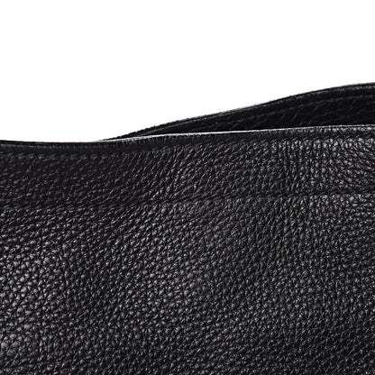 Prada Vitello Daino Side Pocket Hobo Black 14 of 17