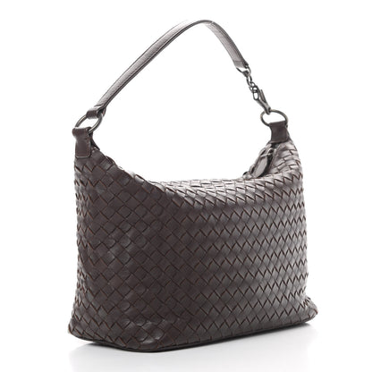 Bottega Veneta Nappa Intrecciato Small Shoulder Bag Ebano 3 of 10