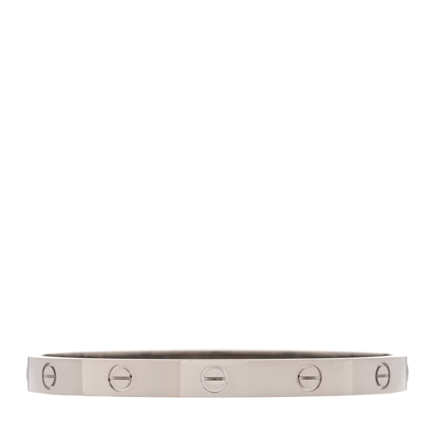 18K White Gold LOVE Bracelet 18