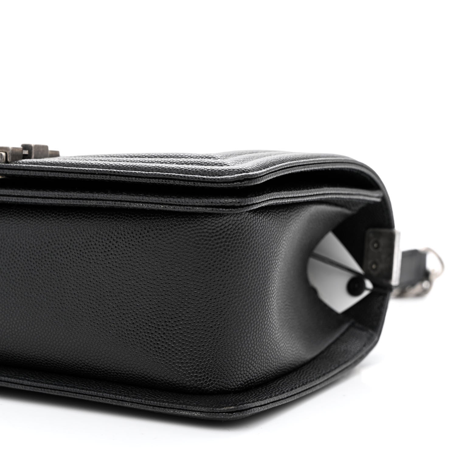 Chanel Caviar Quilted Medium Boy Flap Black 10 of 10