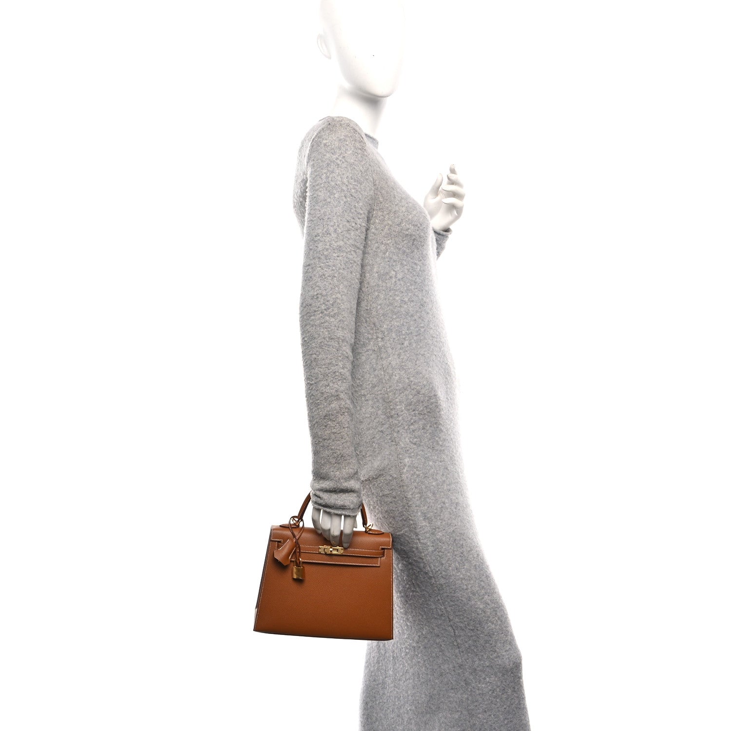 Hermes Epsom Kelly Sellier 25 Gold 2 of 10