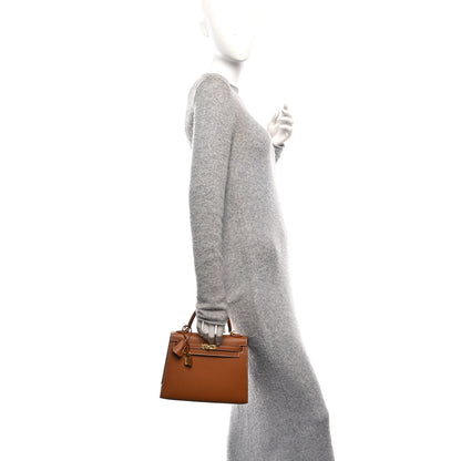 Hermes Epsom Kelly Sellier 25 Gold 2 of 10