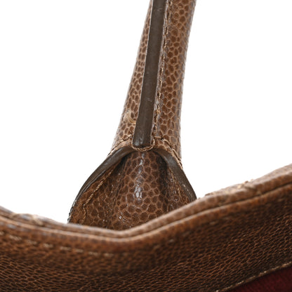 Chanel Glazed Caviar Quilted Small Shiva Tote Beige 14 of 15