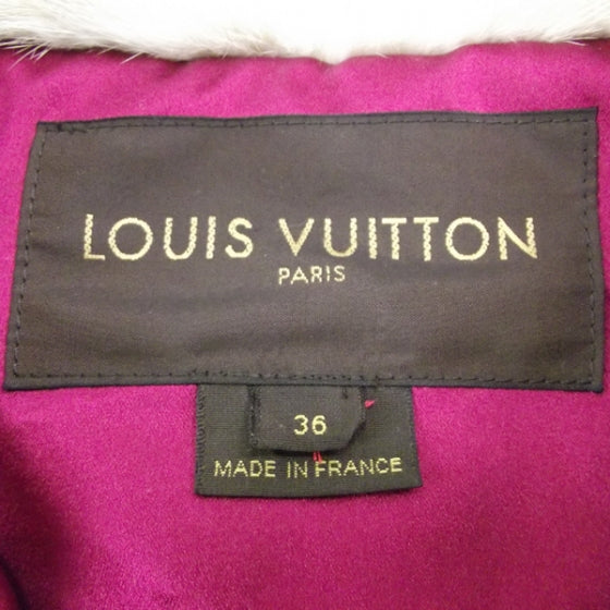 Mink Wool Jacket Pink 36
