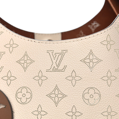 Louis Vuitton Mahina Carmel Hobo Creme 10 of 11