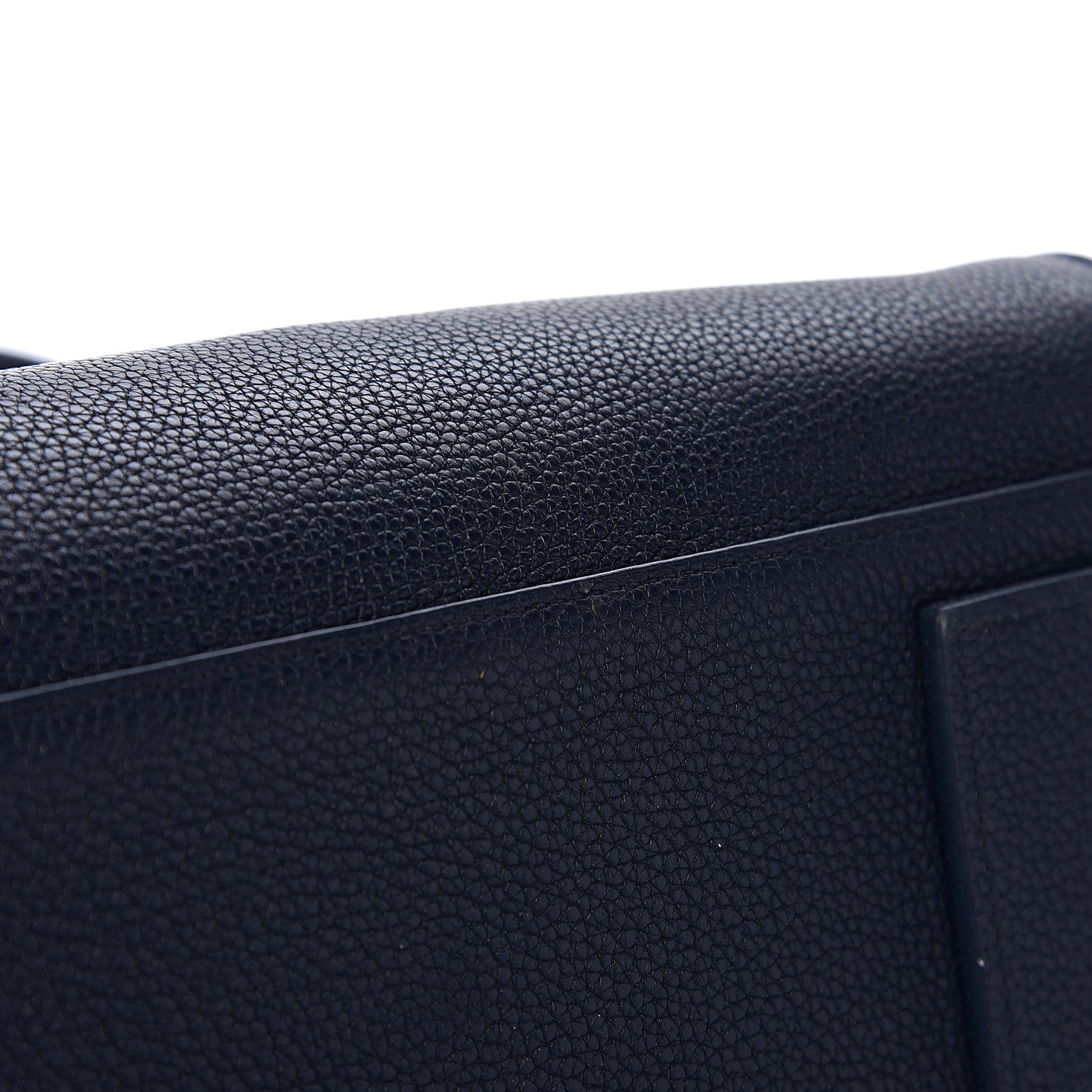 Saint Laurent Grained Calfskin Small Supple Sac De Jour Navy 9 of 14
