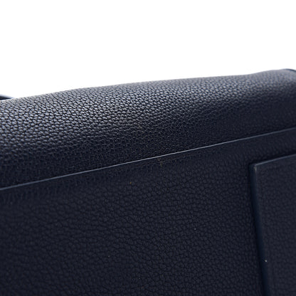 Saint Laurent Grained Calfskin Small Supple Sac De Jour Navy 9 of 14
