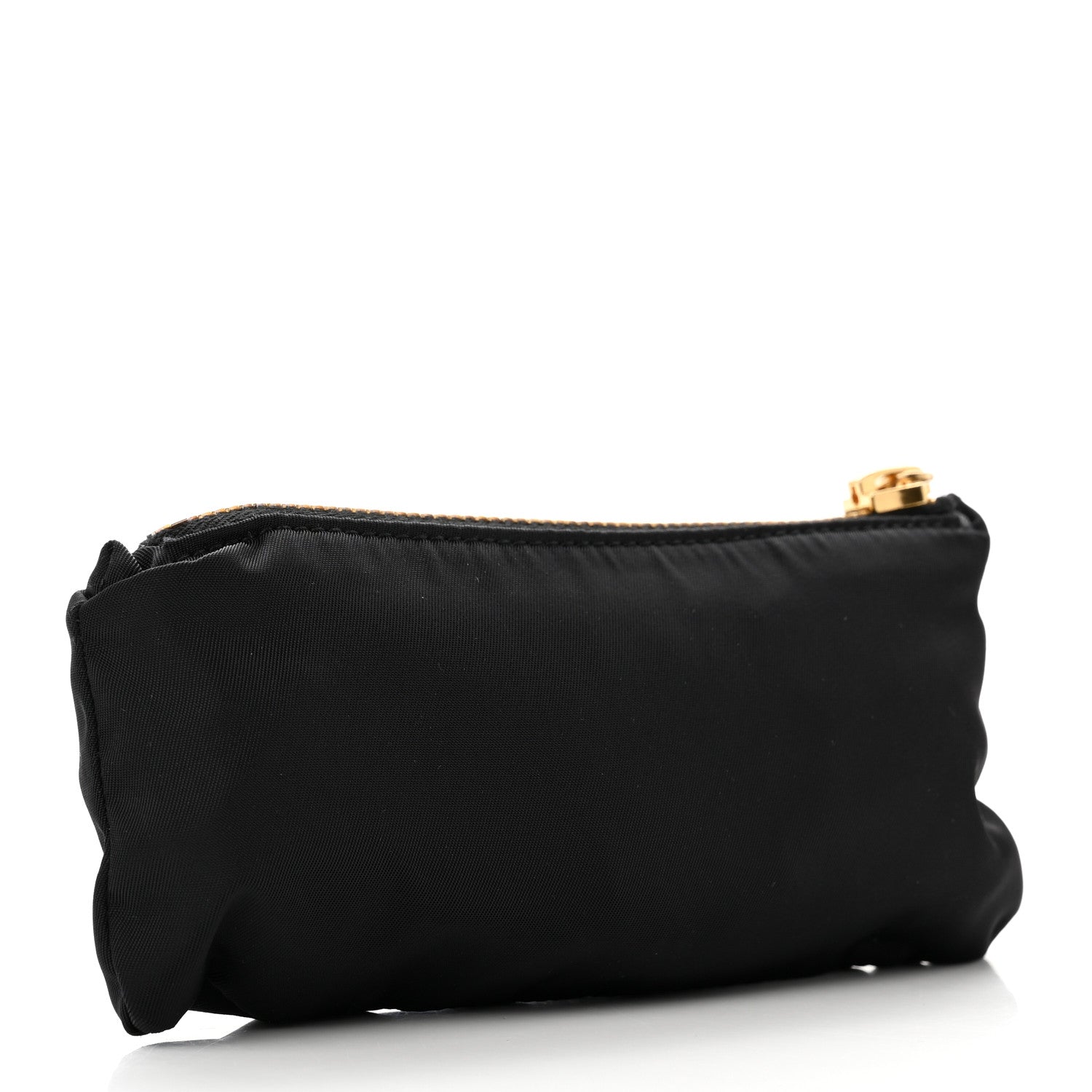 Prada Nylon Vela Reversible Travel Pouch Black Rosso 3 of 9