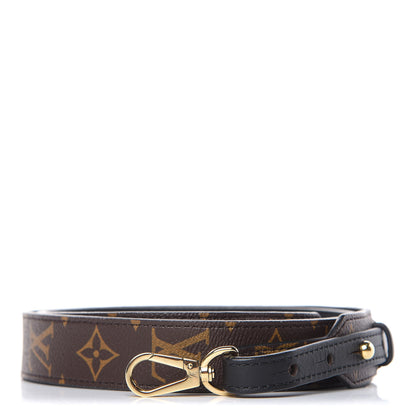 Louis Vuitton Monogram Bandouliere Shoulder Strap XL Black 1 of 5