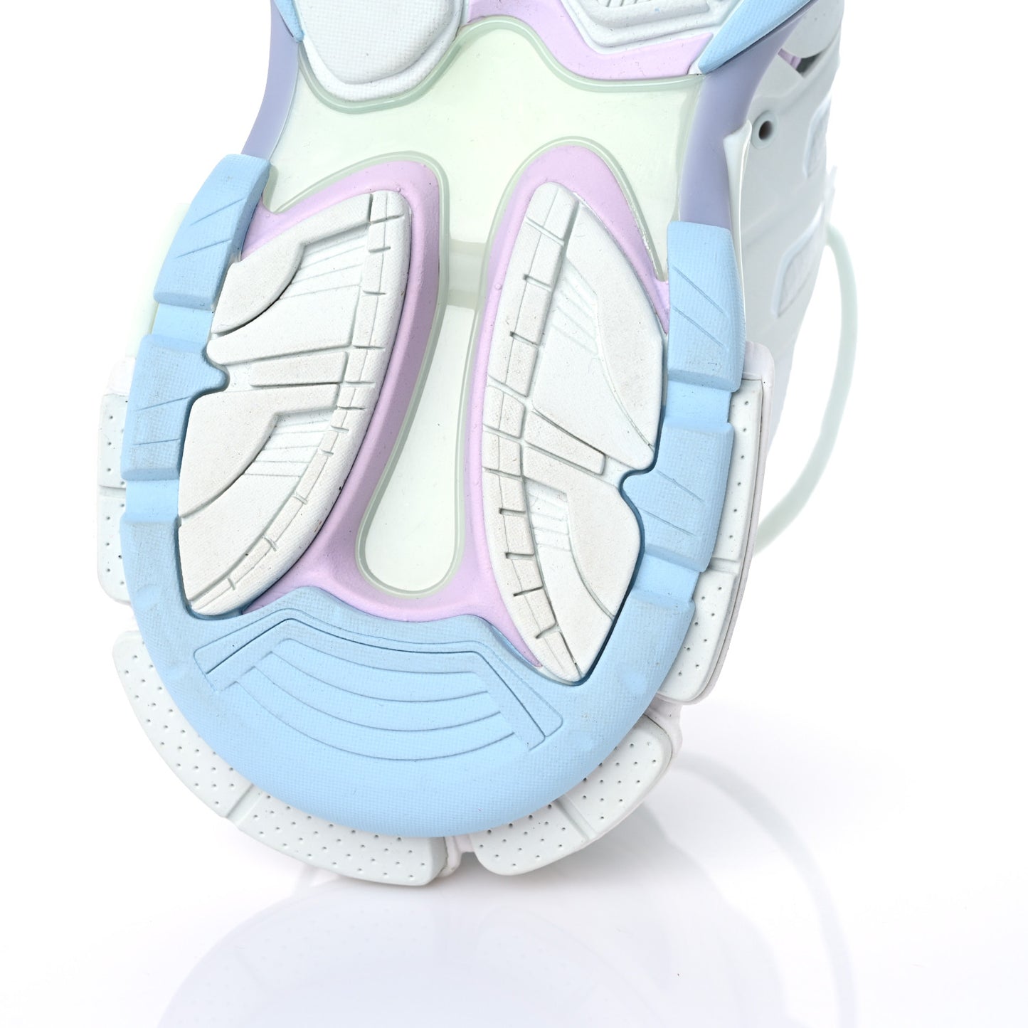 Mesh Nylon Womens Track Sneakers 39 White Pastel