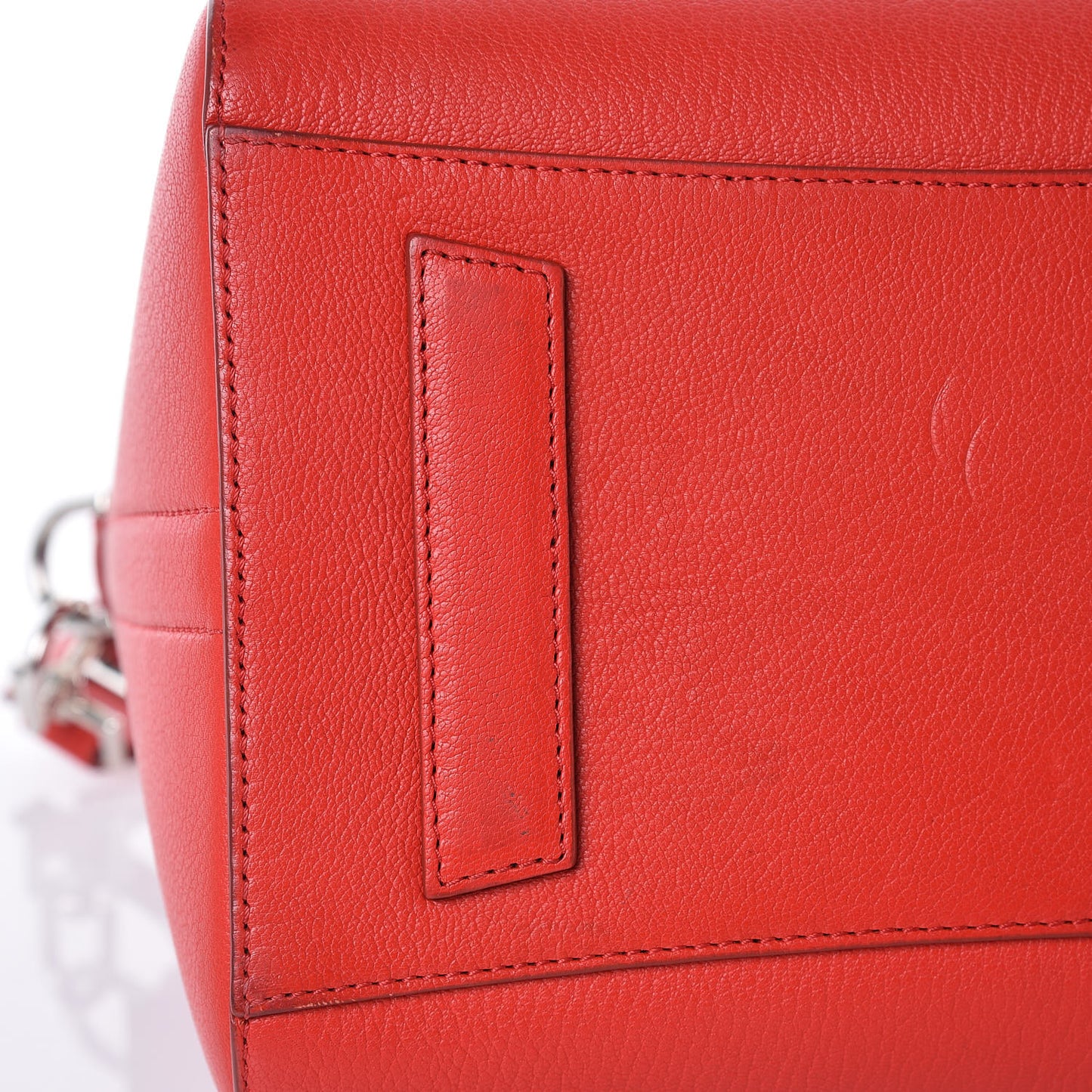Sugar Goatskin Medium Antigona Red