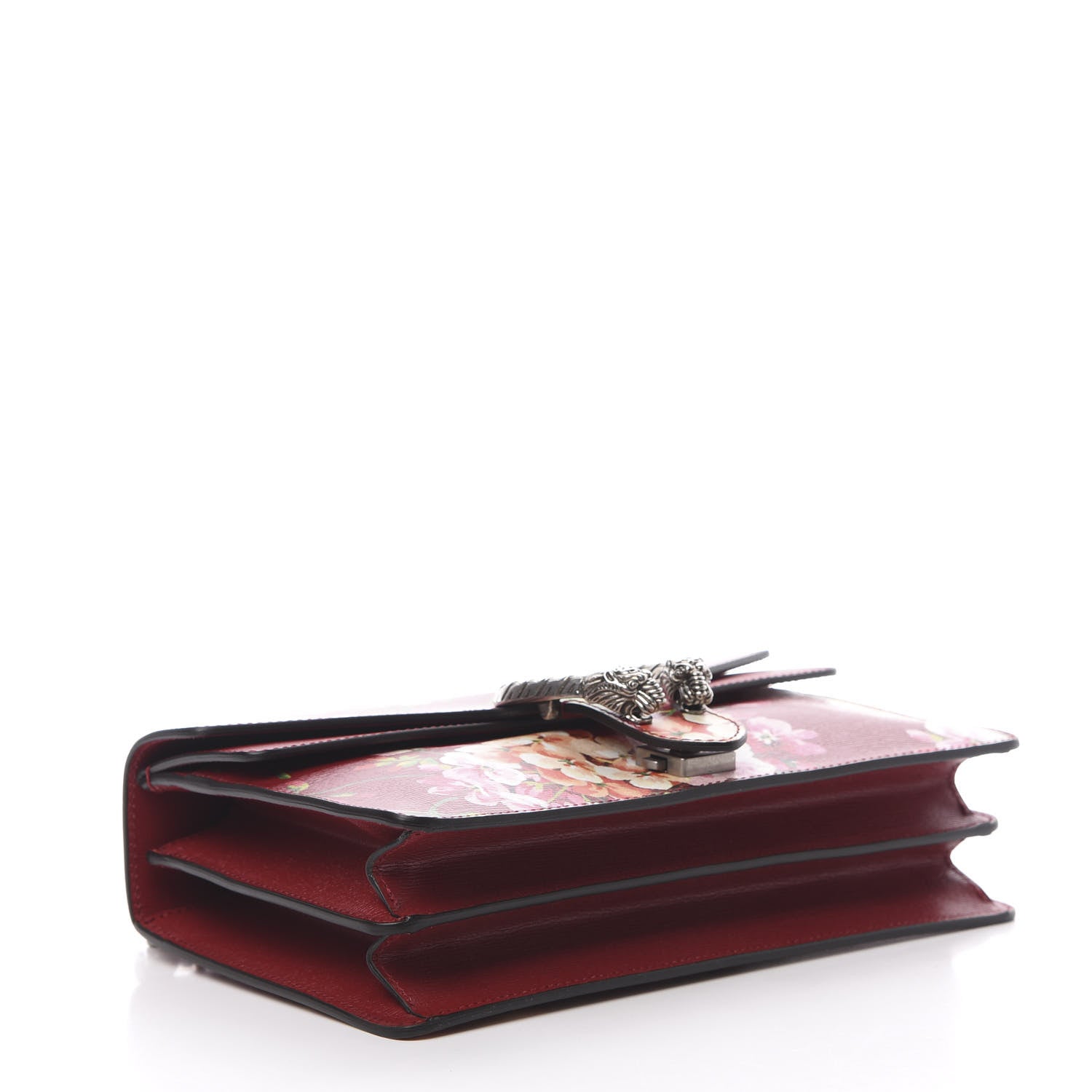 Gucci Calfskin Blooms Print Small Dionysus Shoulder Bag Romantic Cherry Multicolor 4 of 11