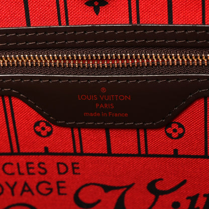 Louis Vuitton Damier Ebene Neverfull MM 6 of 9