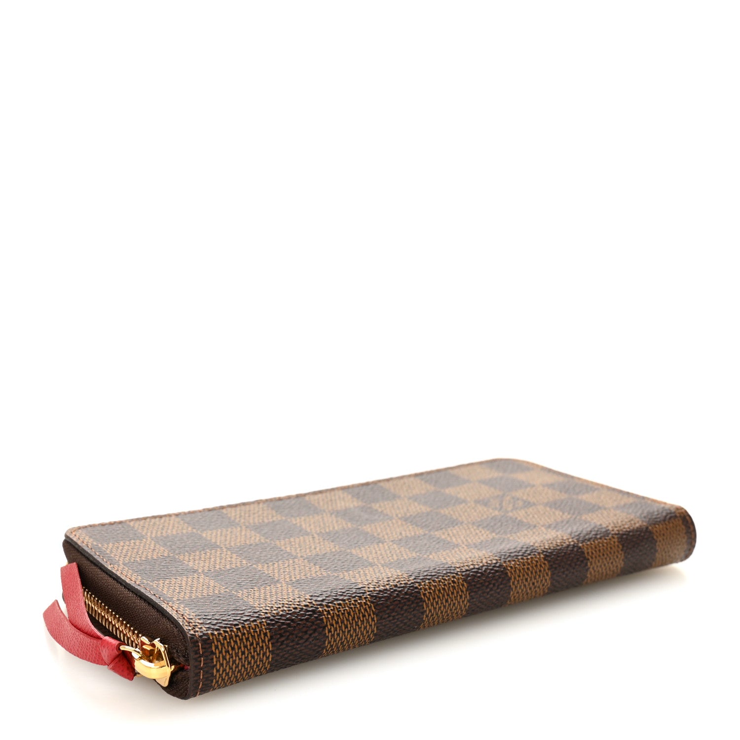 Louis Vuitton Damier Ebene Clemence Wallet Cherry 4 of 7