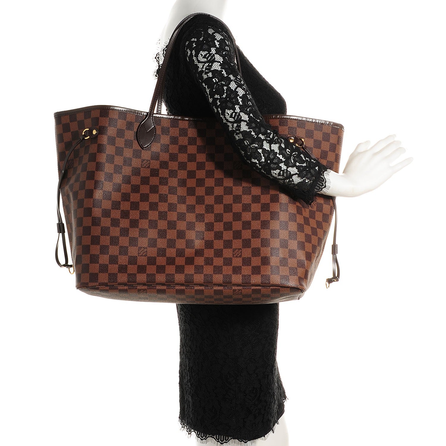 Louis Vuitton Damier Ebene Neverfull GM 2 of 7