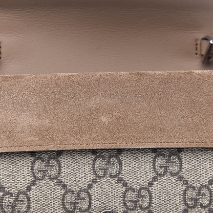 Gucci GG Supreme Monogram Super Mini Dionysus Shoulder Bag Taupe 10 of 12