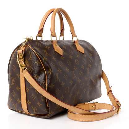Louis Vuitton Monogram Speedy Bandouliere 30 3 of 13